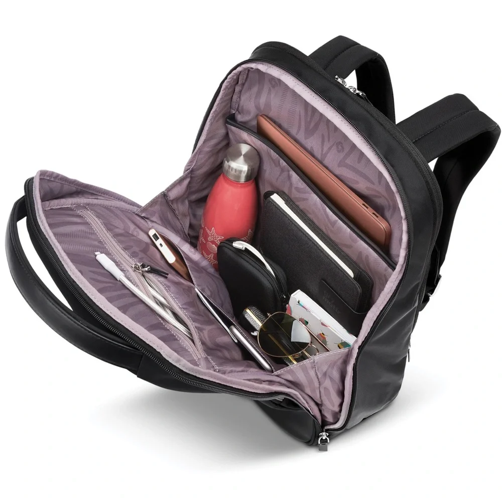 Samsonite Just Right Standard Black Slim Backpack - Picture 7 of 13